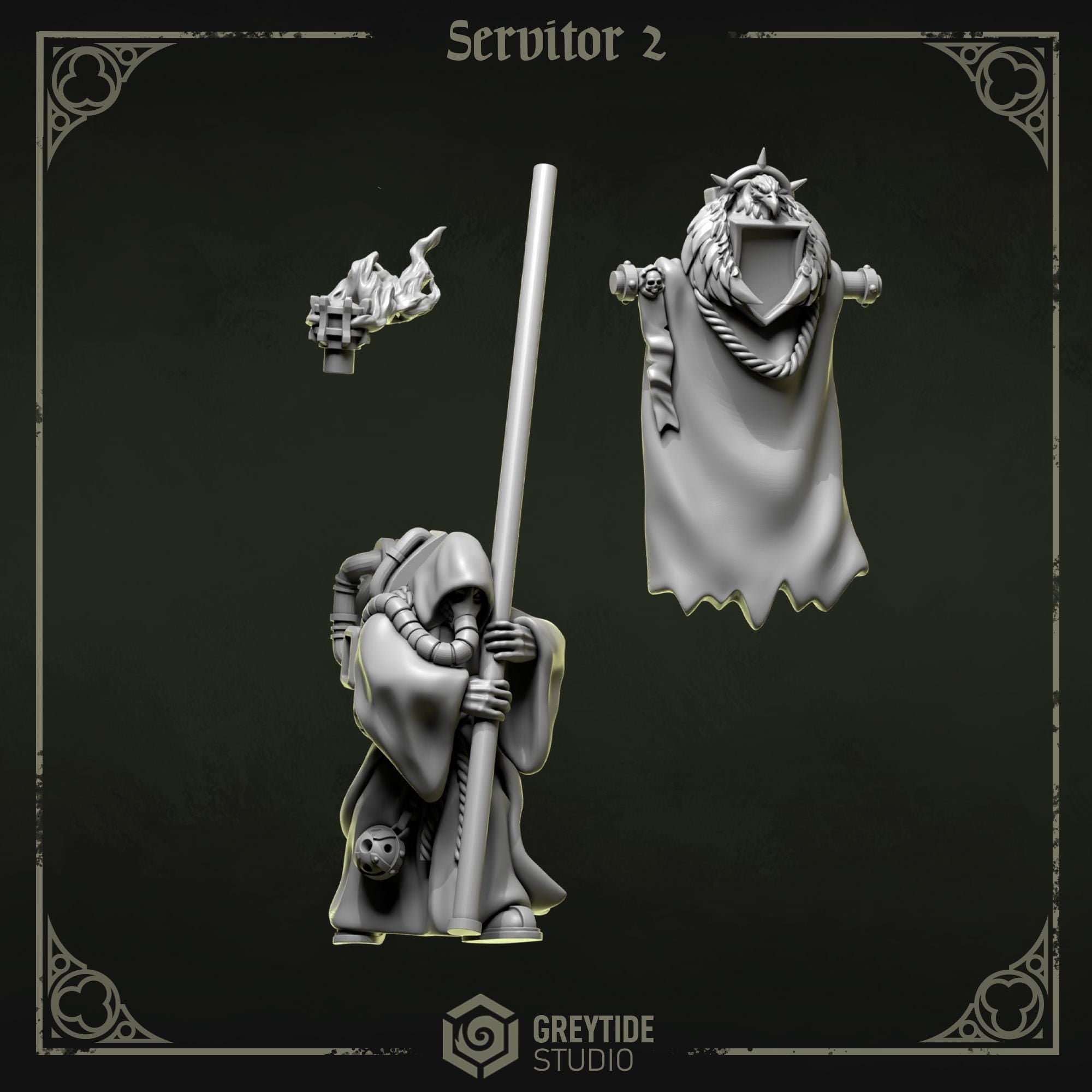 Greytide Studios Eternal Pilgrims bannermen