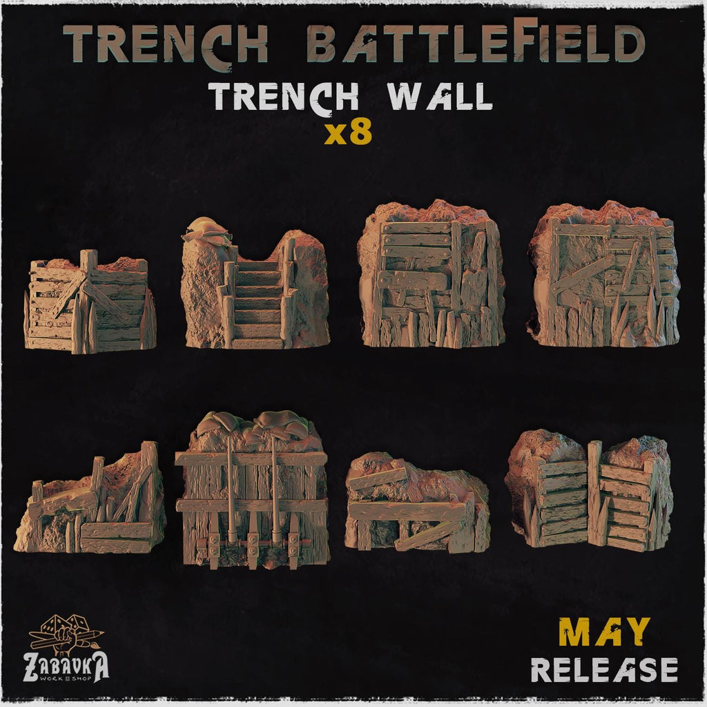 Trenches walls- by Zabavka Workshop