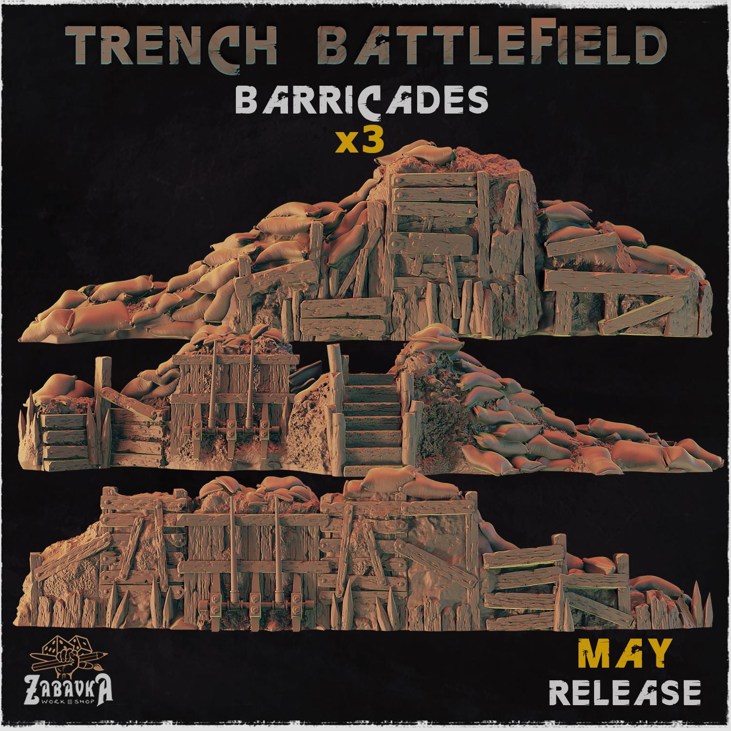 Trenches barricades- by Zabavka Workshop