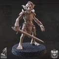 Roleplaying Miniatures Goblin Raider pack 5x by Dungeon Dog