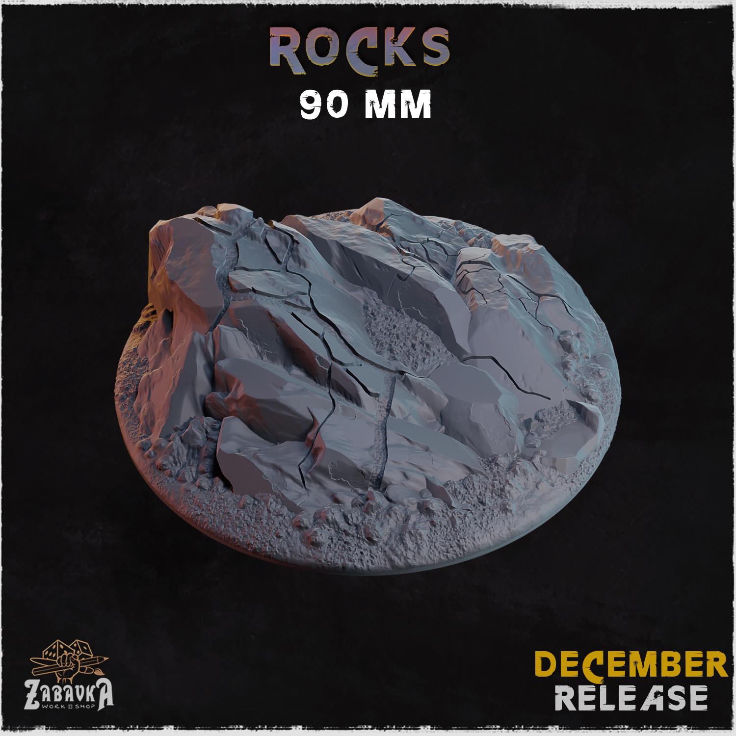 Rocks - Bases & Toppers by Zabavka Workshop
