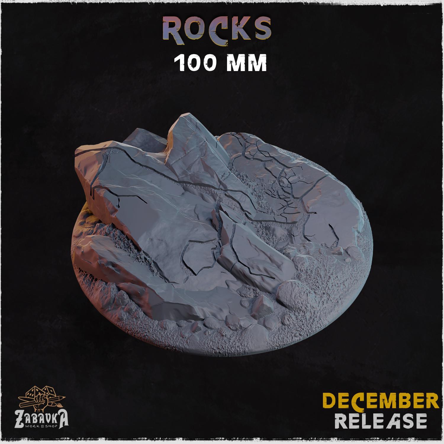 Rocks - Bases & Toppers by Zabavka Workshop