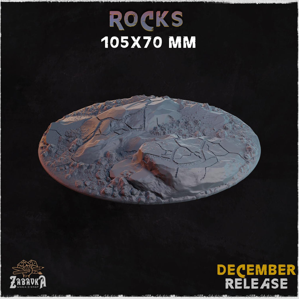 Rocks - Bases & Toppers by Zabavka Workshop