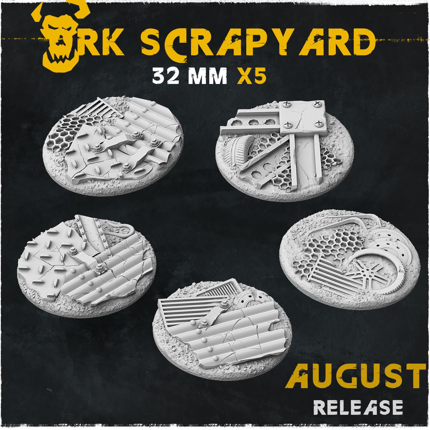 ORK Scrapyard - Bases & Toppers by Zabavka Workshop