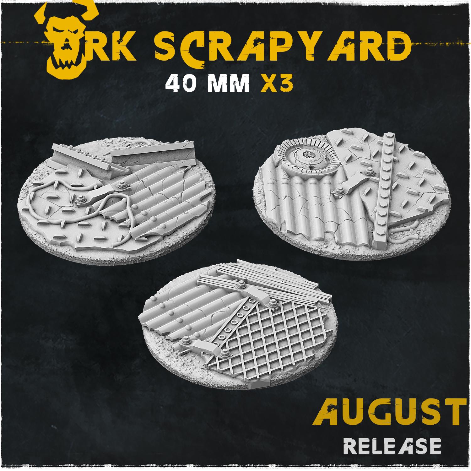 ORK Scrapyard - Bases & Toppers by Zabavka Workshop