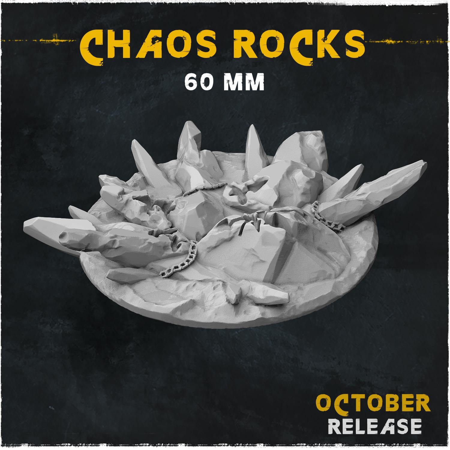 Chaos rocks - Bases & Toppers by Zabavka Workshop