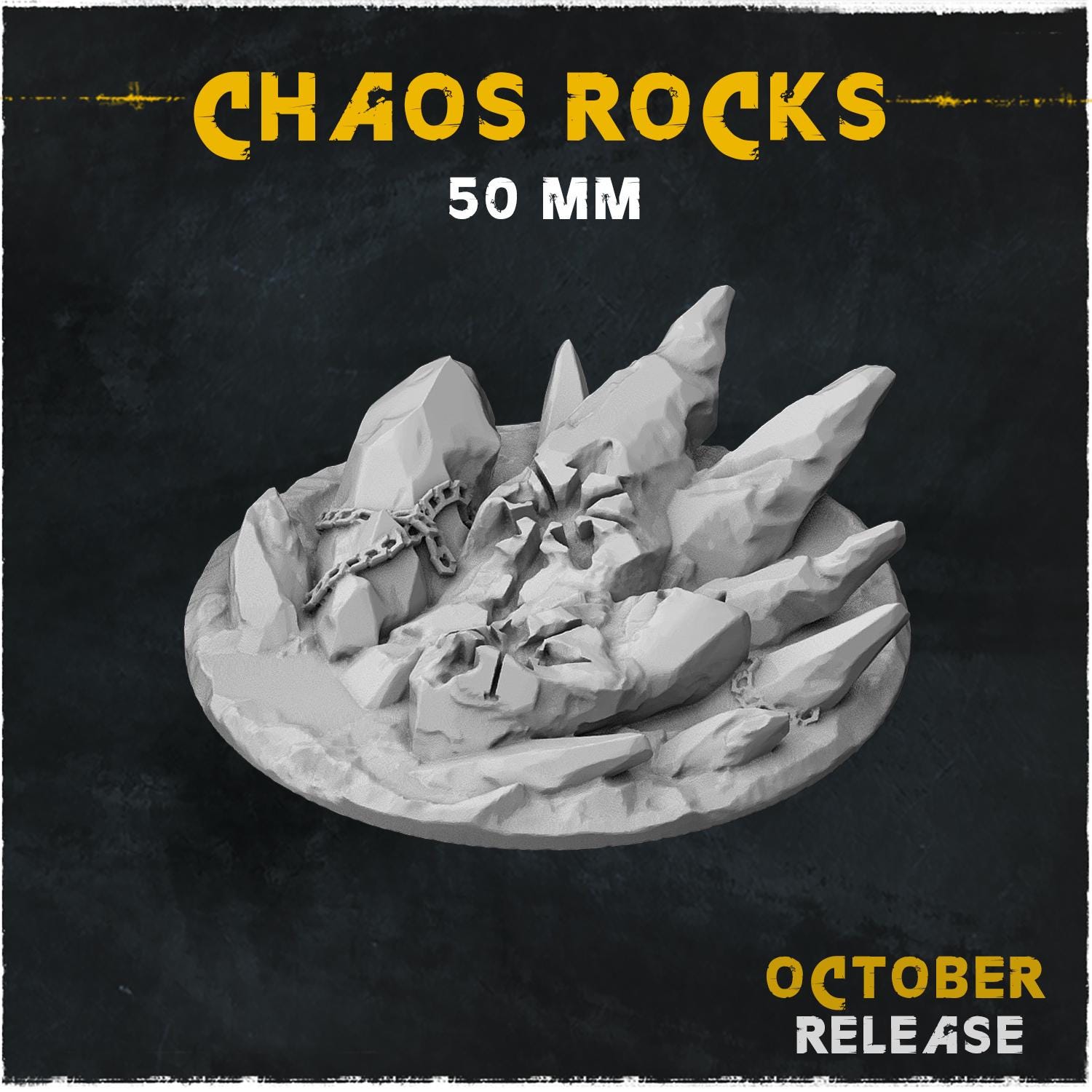 Chaos rocks - Bases & Toppers by Zabavka Workshop