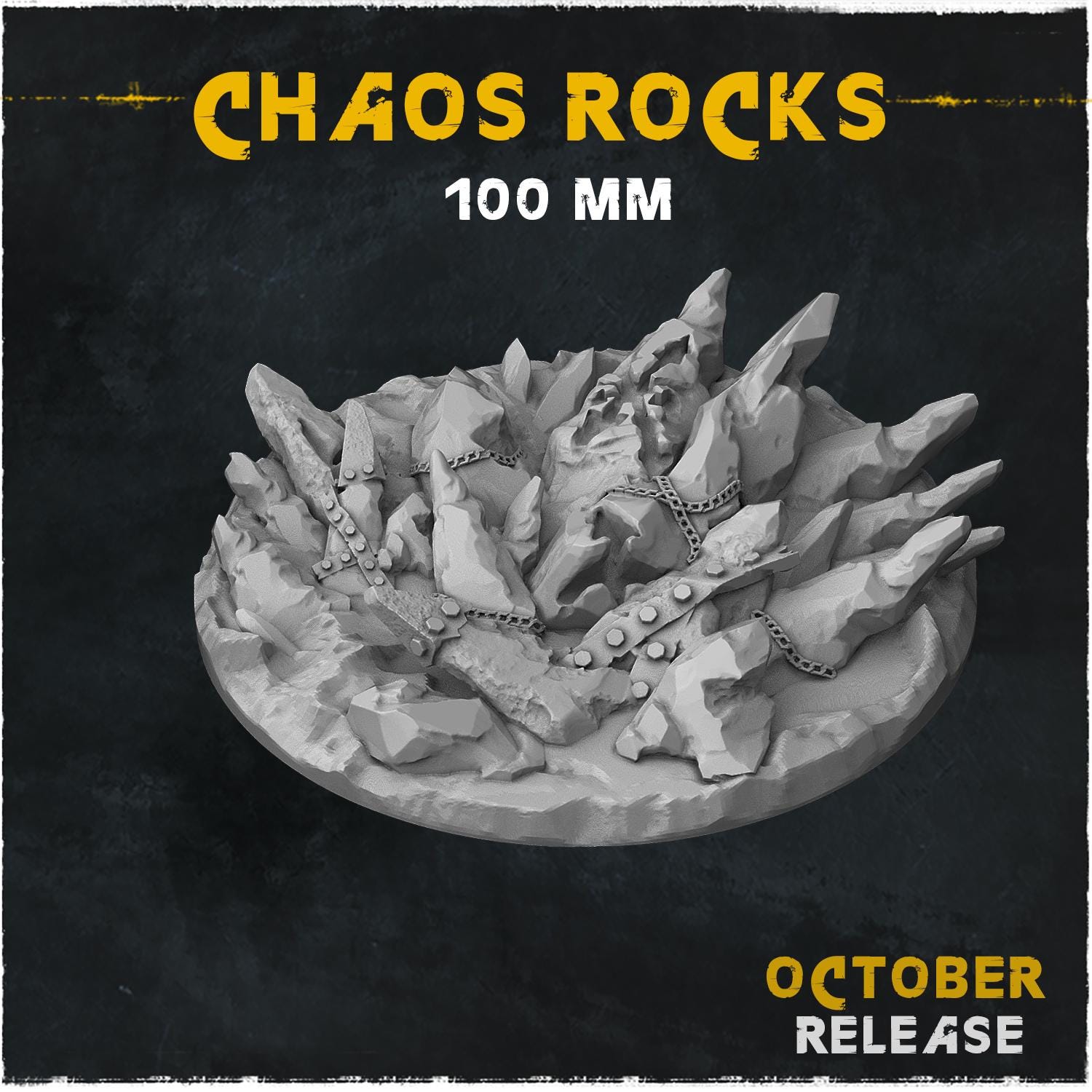 Chaos rocks - Bases & Toppers by Zabavka Workshop