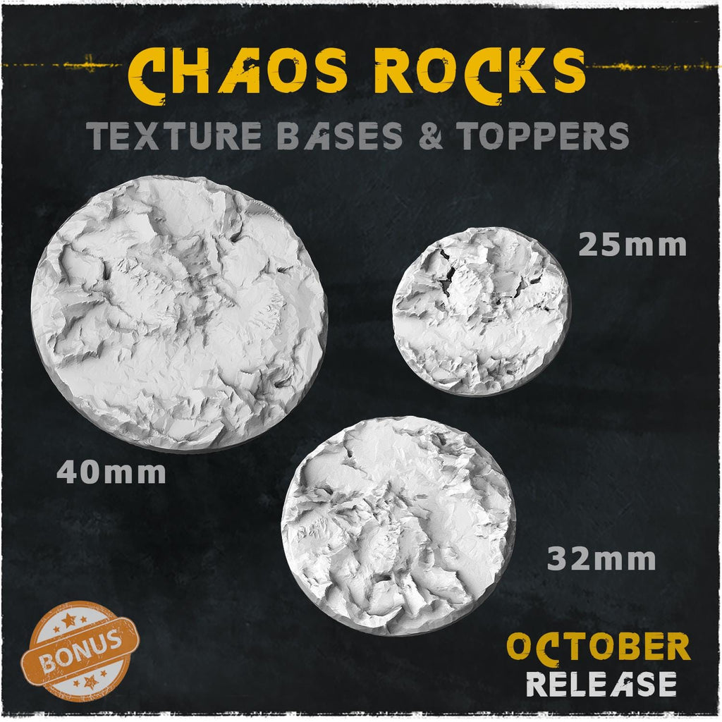 Chaos rocks - Bases & Toppers by Zabavka Workshop