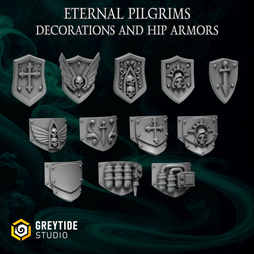 Greytide Studios Eternal Pilgrims Big Armor full range pack