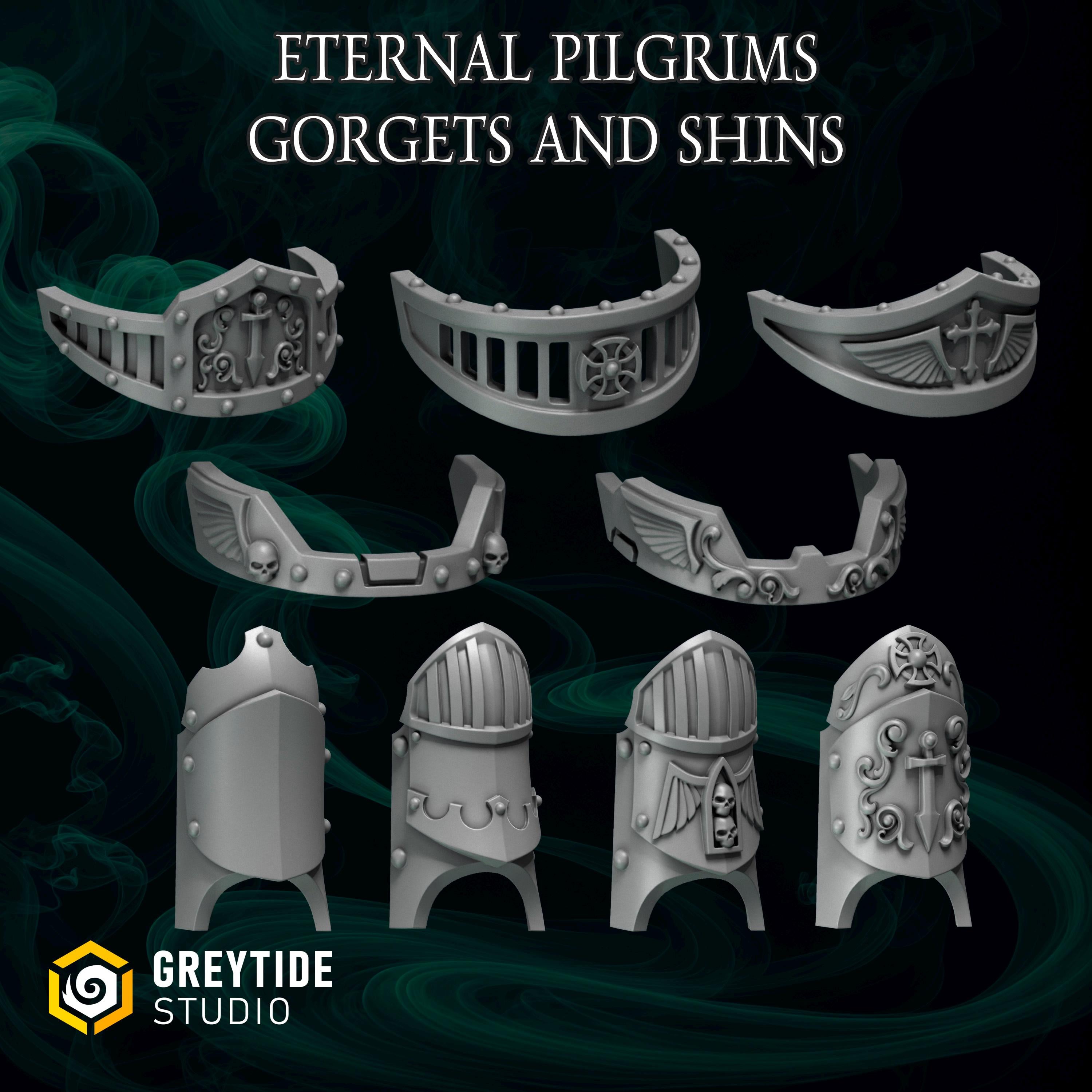 Greytide Studios Eternal Pilgrims Big Armor full range pack