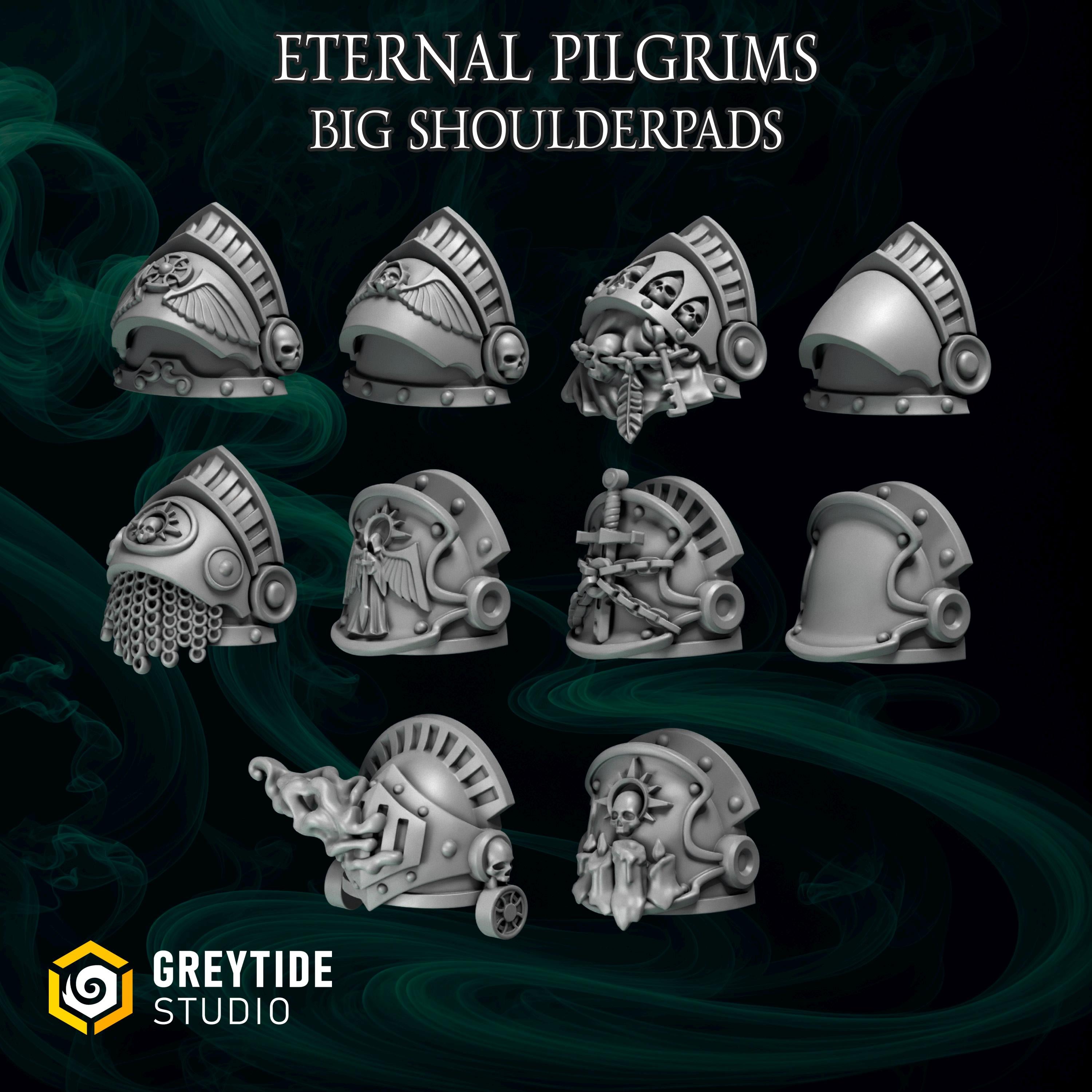 Greytide Studios Eternal Pilgrims Big Armor full range pack