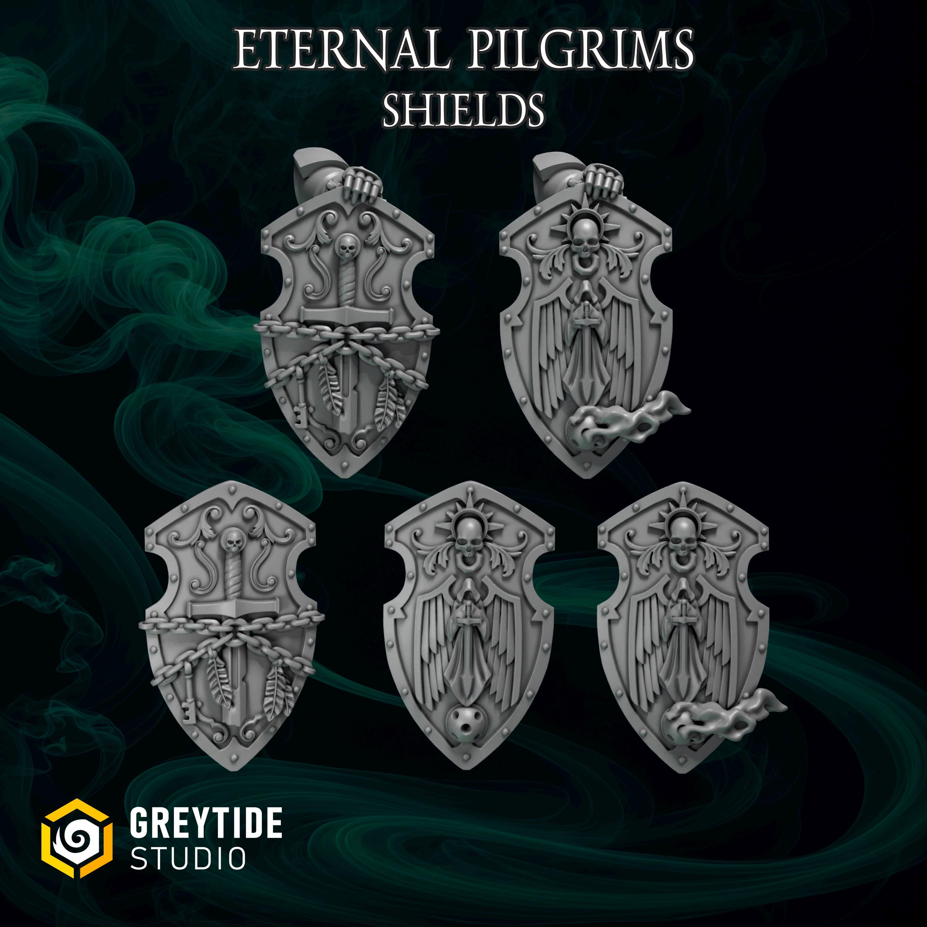 Greytide Studios Eternal Pilgrims Big Armor full range pack