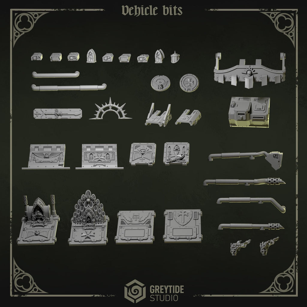 Greytide Studios Eternal Crusaders vehicle upgrade pack