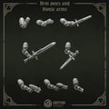 Greytide Studios Eternal Pilgrims Arm and bionic arm poses pack