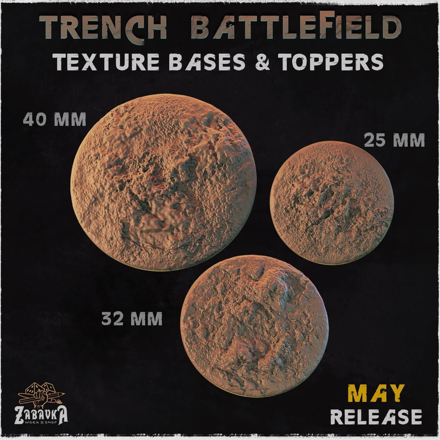 Trenches - Bases & Toppers by Zabavka Workshop