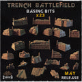 Trenches terrain bits - by Zabavka Workshop