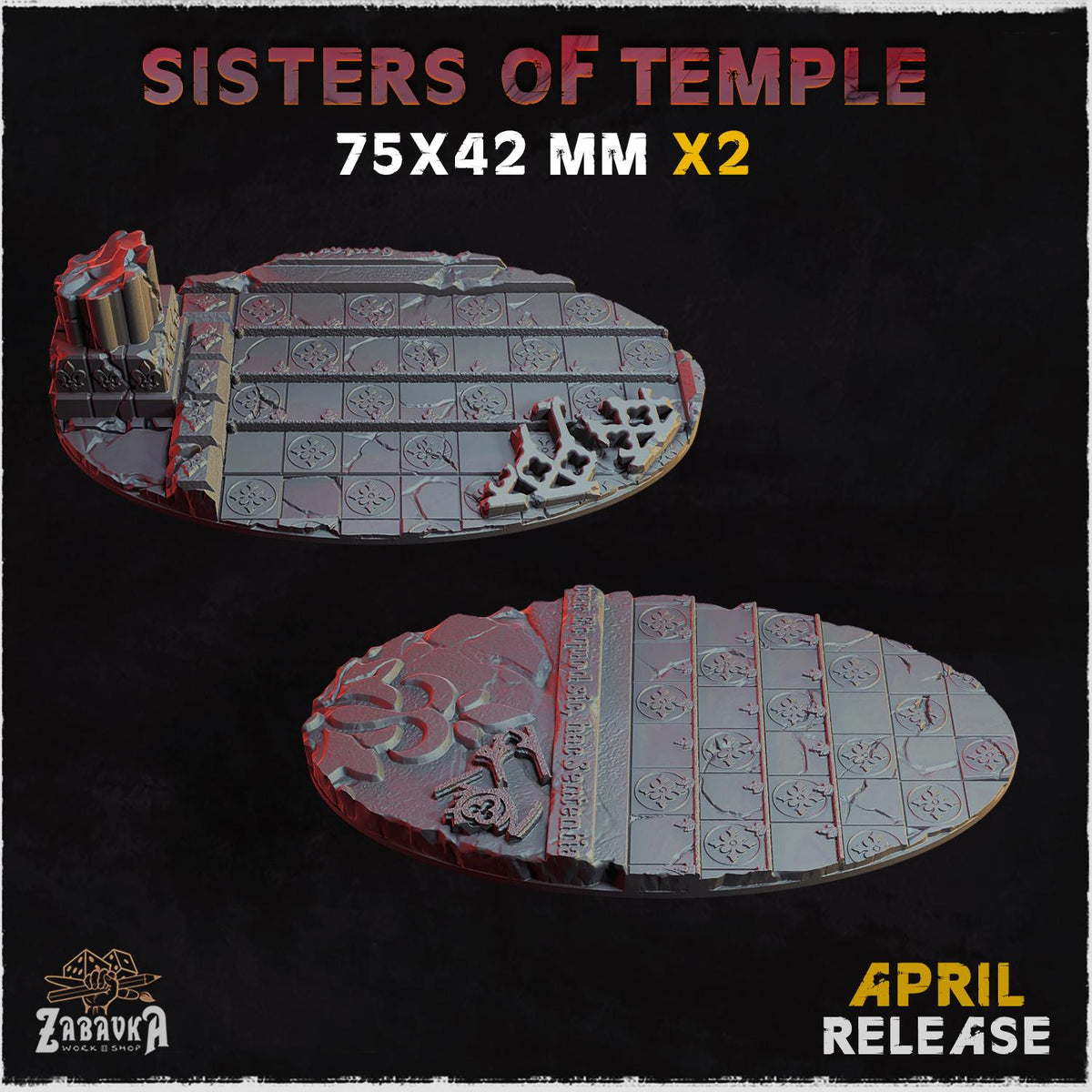Sister of Temple - Bases & Toppers by Zabavka Workshop