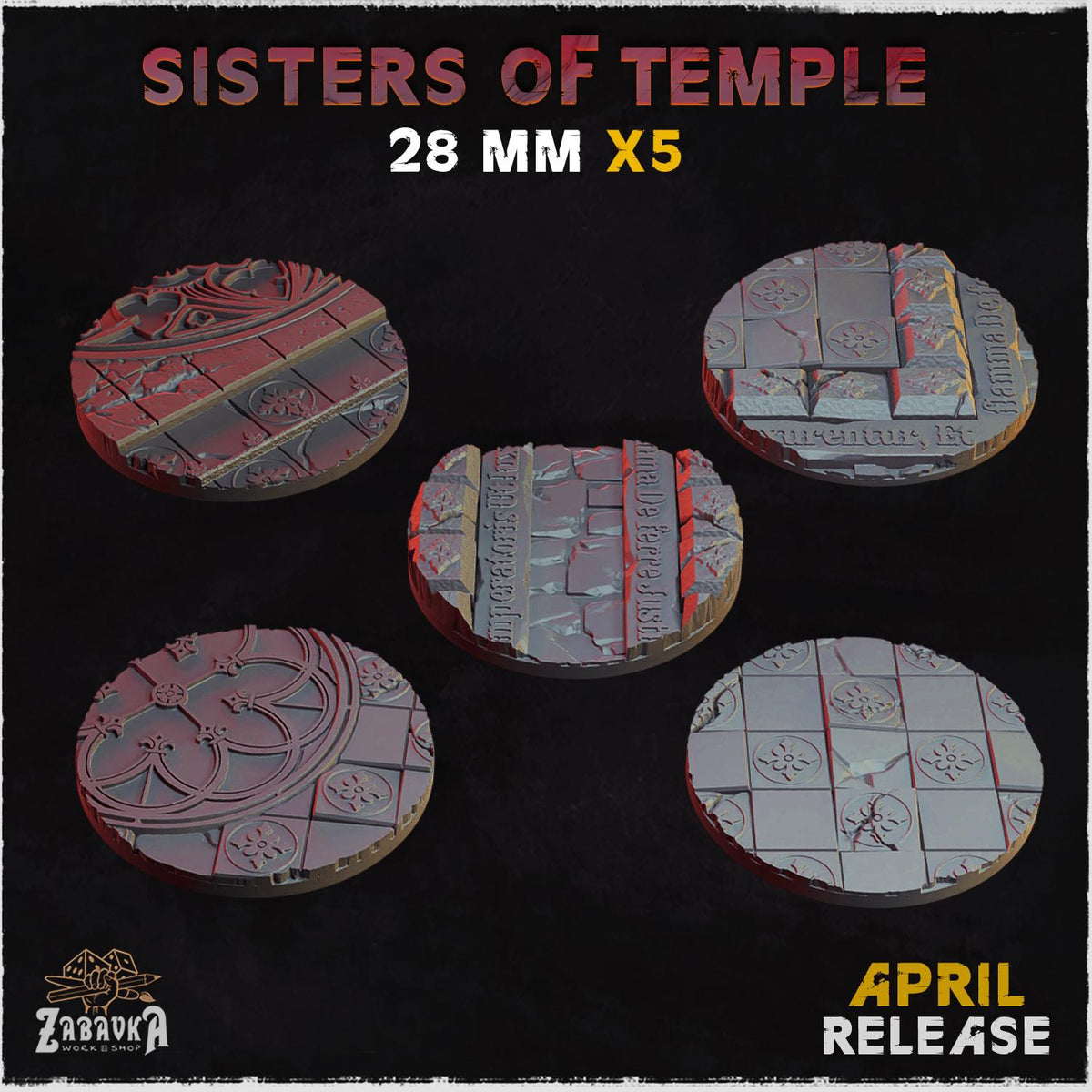 Sister of Temple - Bases & Toppers by Zabavka Workshop