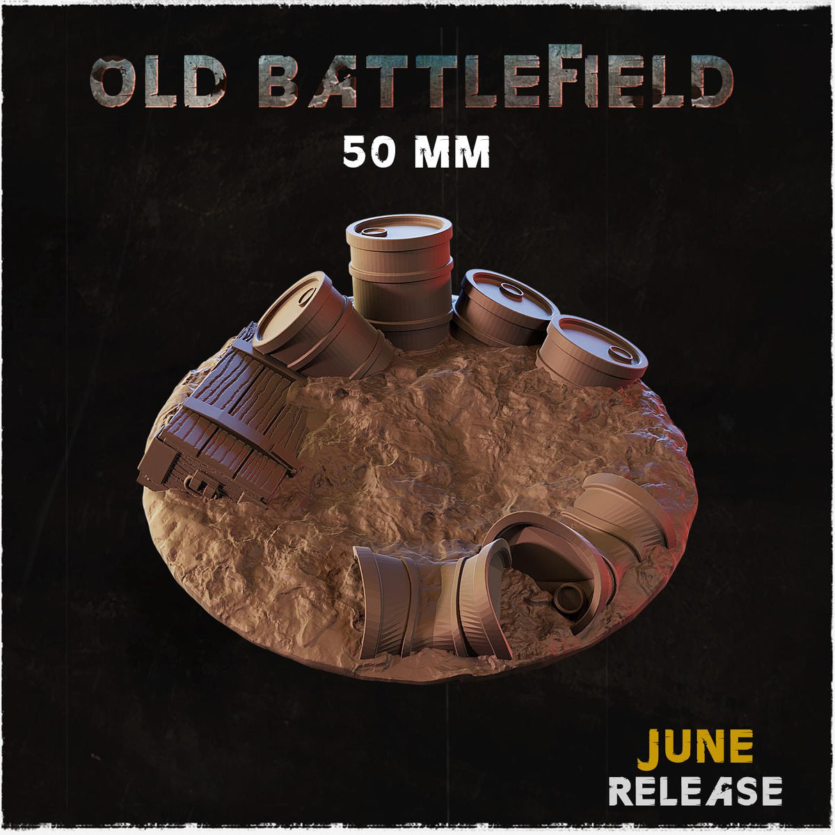 Old Battlefield - Bases & Toppers by Zabavka Workshop