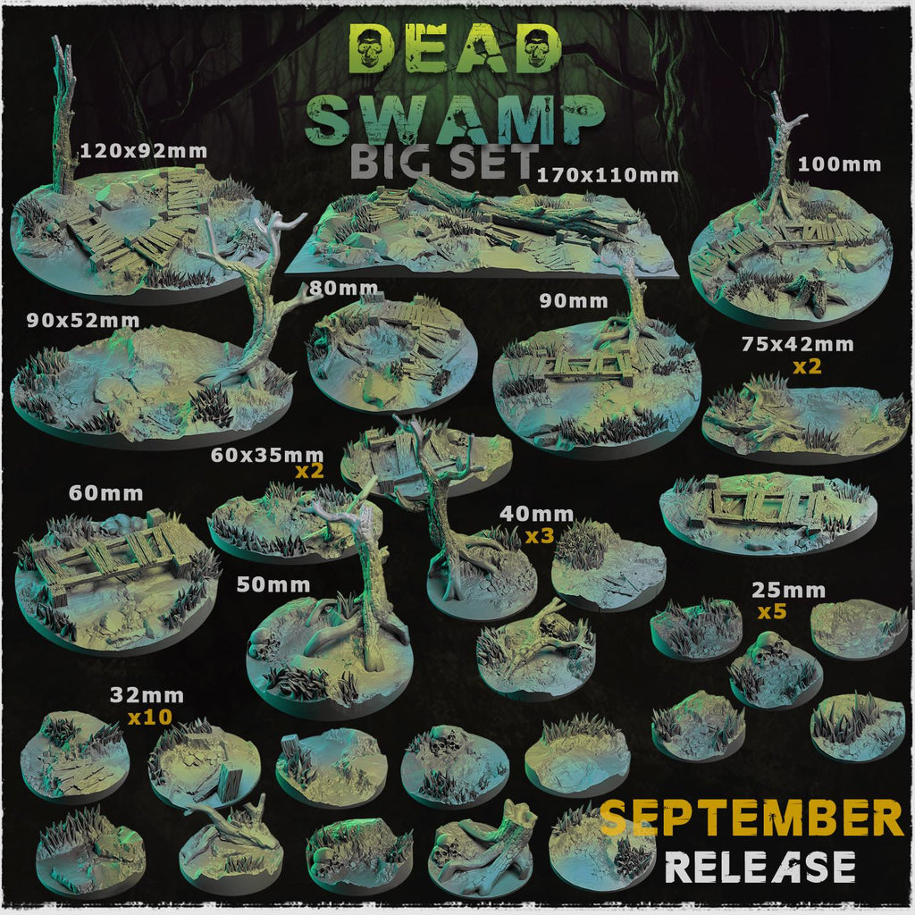 Dead Swamp - Bases & Toppers by Zabavka Workshop