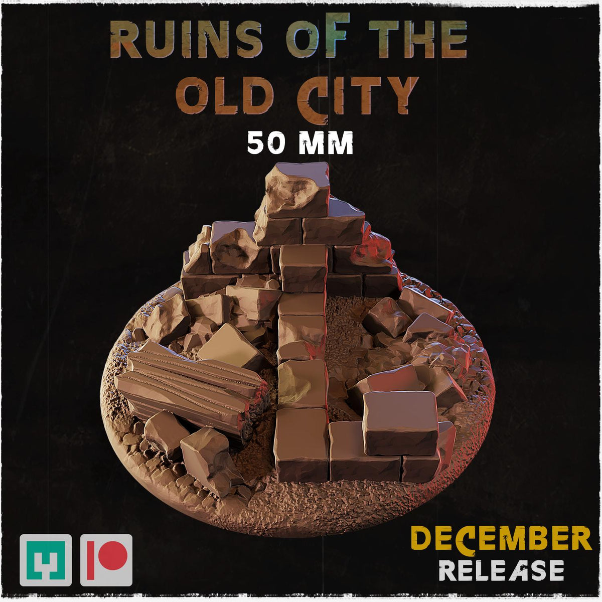 Ruins of The Old City- Bases & Toppers by Zabavka Workshop
