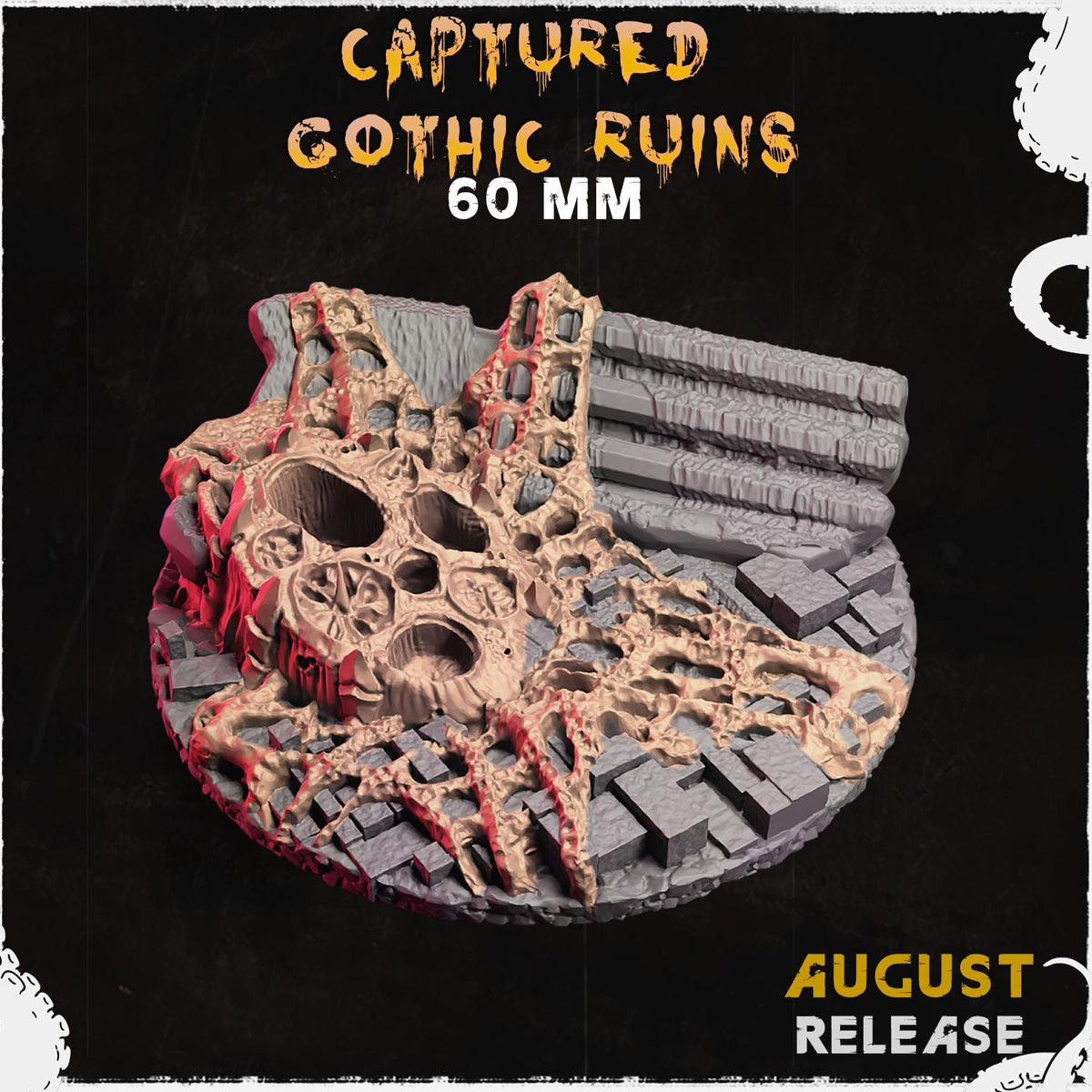 Captured Gothic City - Bases & Toppers by Zabavka Workshop